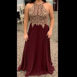 David’s Bridal Prom dress